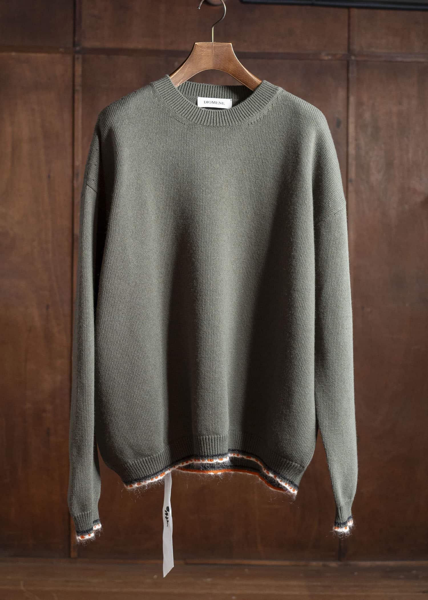 DIOMENE KYLE TRIMMED SWEATER 10 RAW UMBER DDM-KG - 0006 / DDM CAN