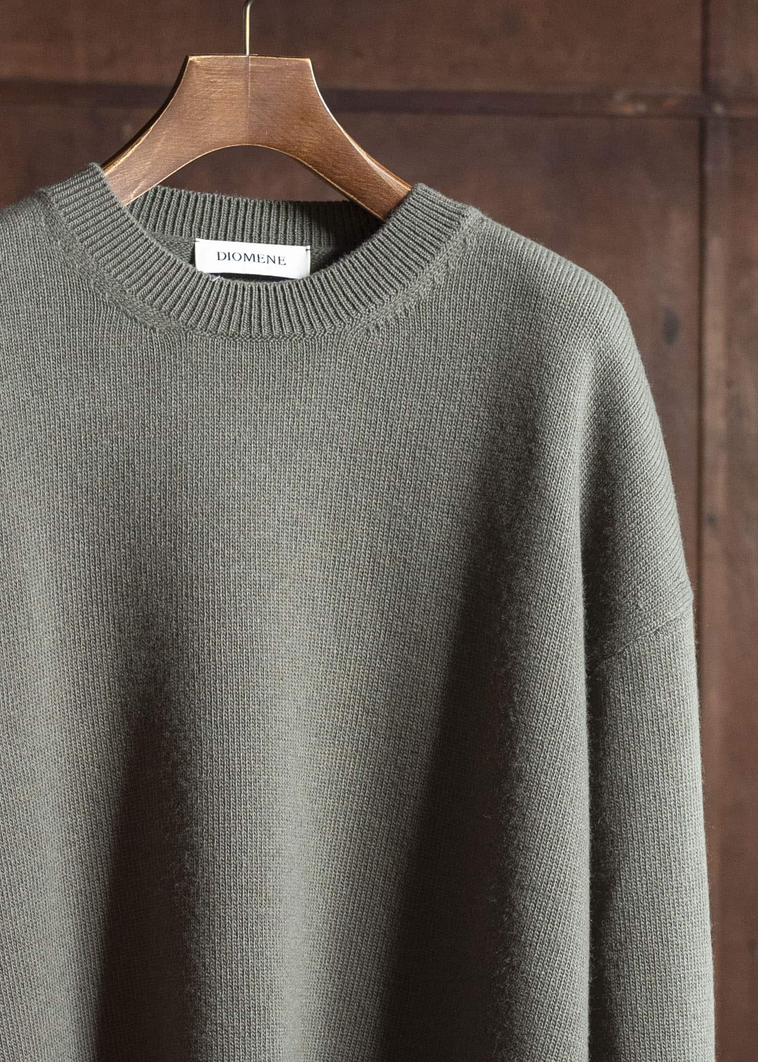 DIOMENE KYLE TRIMMED SWEATER 10 RAW UMBER DDM-KG - 0006 / DDM CAN