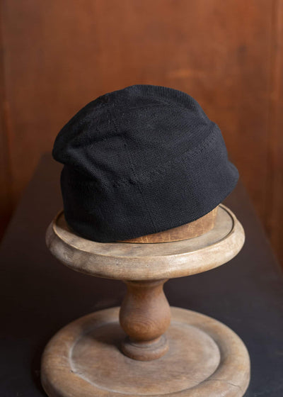 SCHA ART#1022-black #2 - 7 ZZ“Soft, double edge beanie