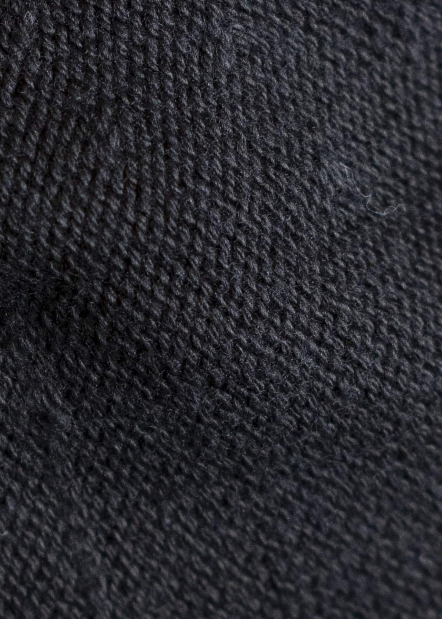 SCHA ART#1022-black #2 - 7 ZZ“Soft, double edge beanie