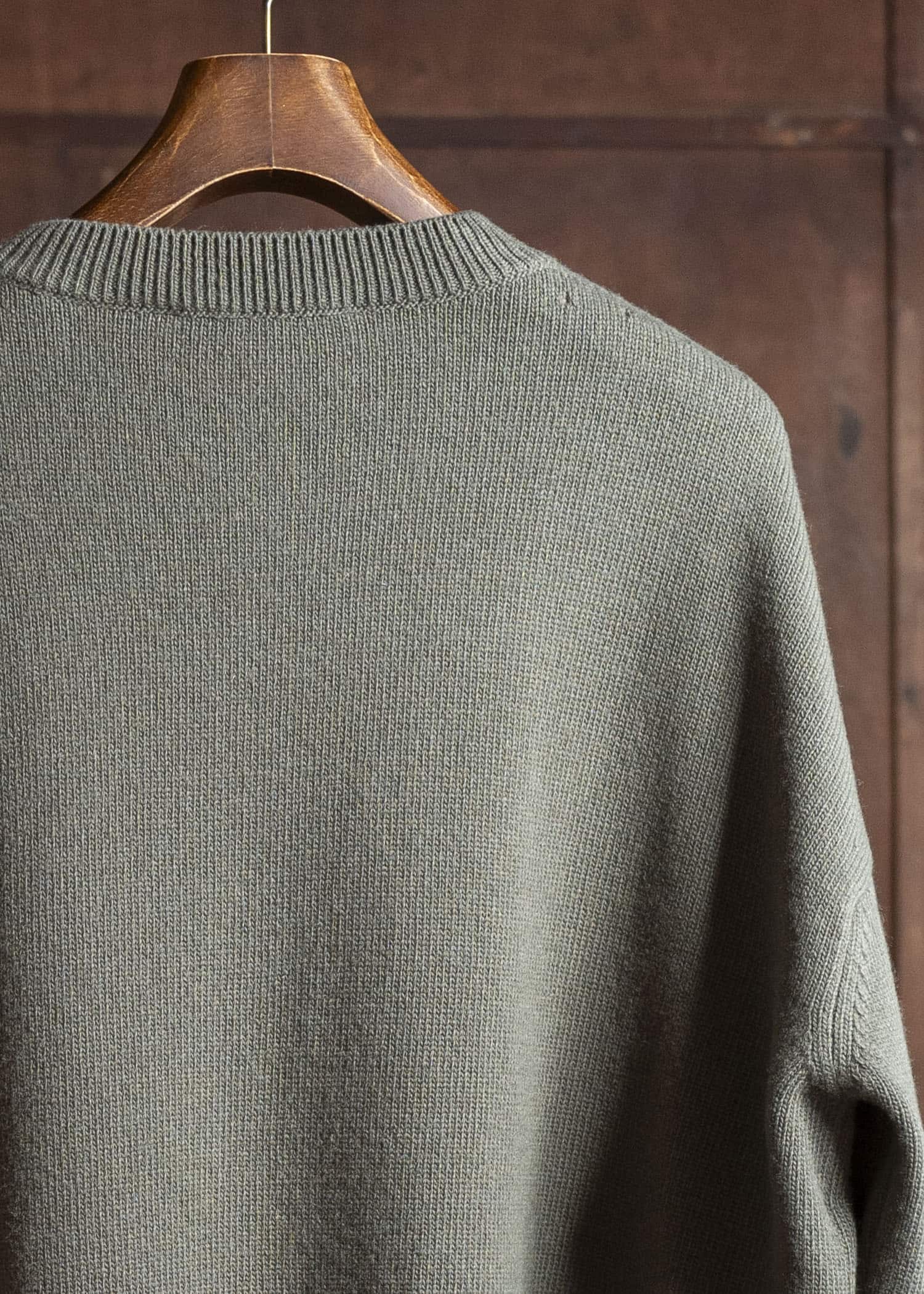 DIOMENE KYLE TRIMMED SWEATER 10 RAW UMBER DDM-KG - 0006 / DDM CAN