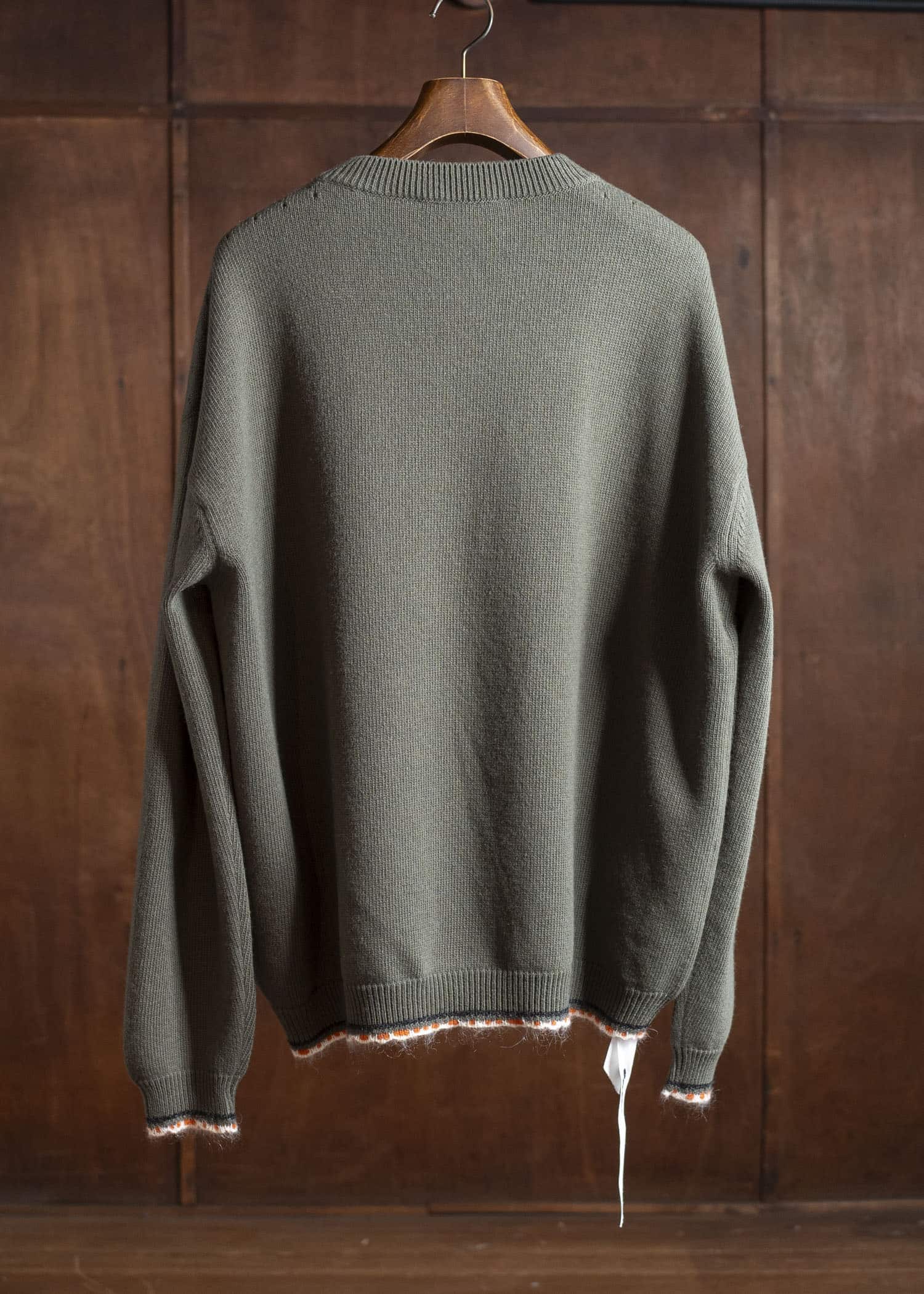 DIOMENE KYLE TRIMMED SWEATER 10 RAW UMBER DDM-KG - 0006 / DDM CAN
