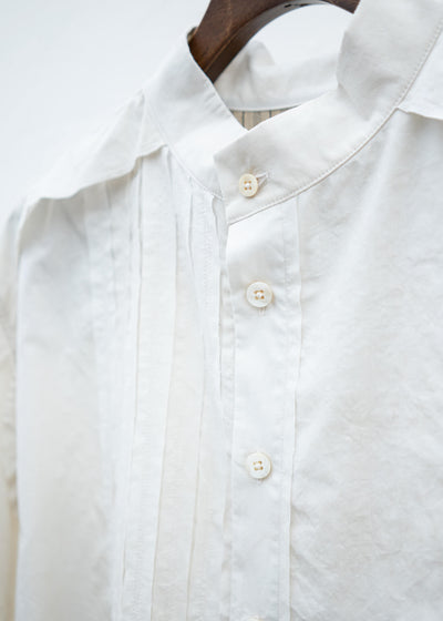 ZIGGY CHEN MANDARIN COLLAR HYBRID DRESS SHIRT