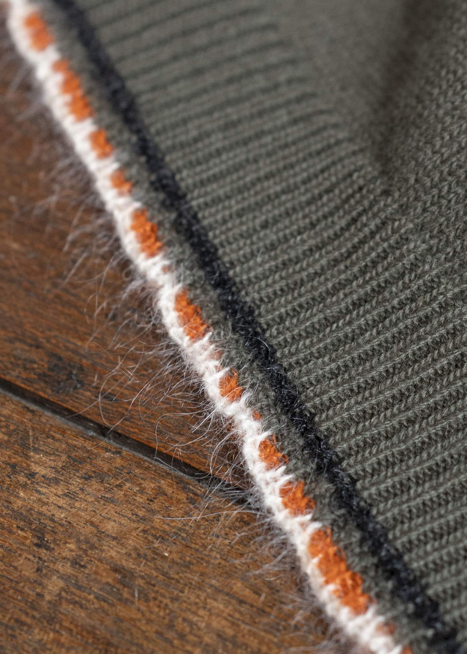 DIOMENE KYLE TRIMMED SWEATER 10 RAW UMBER DDM-KG - 0006 / DDM CAN