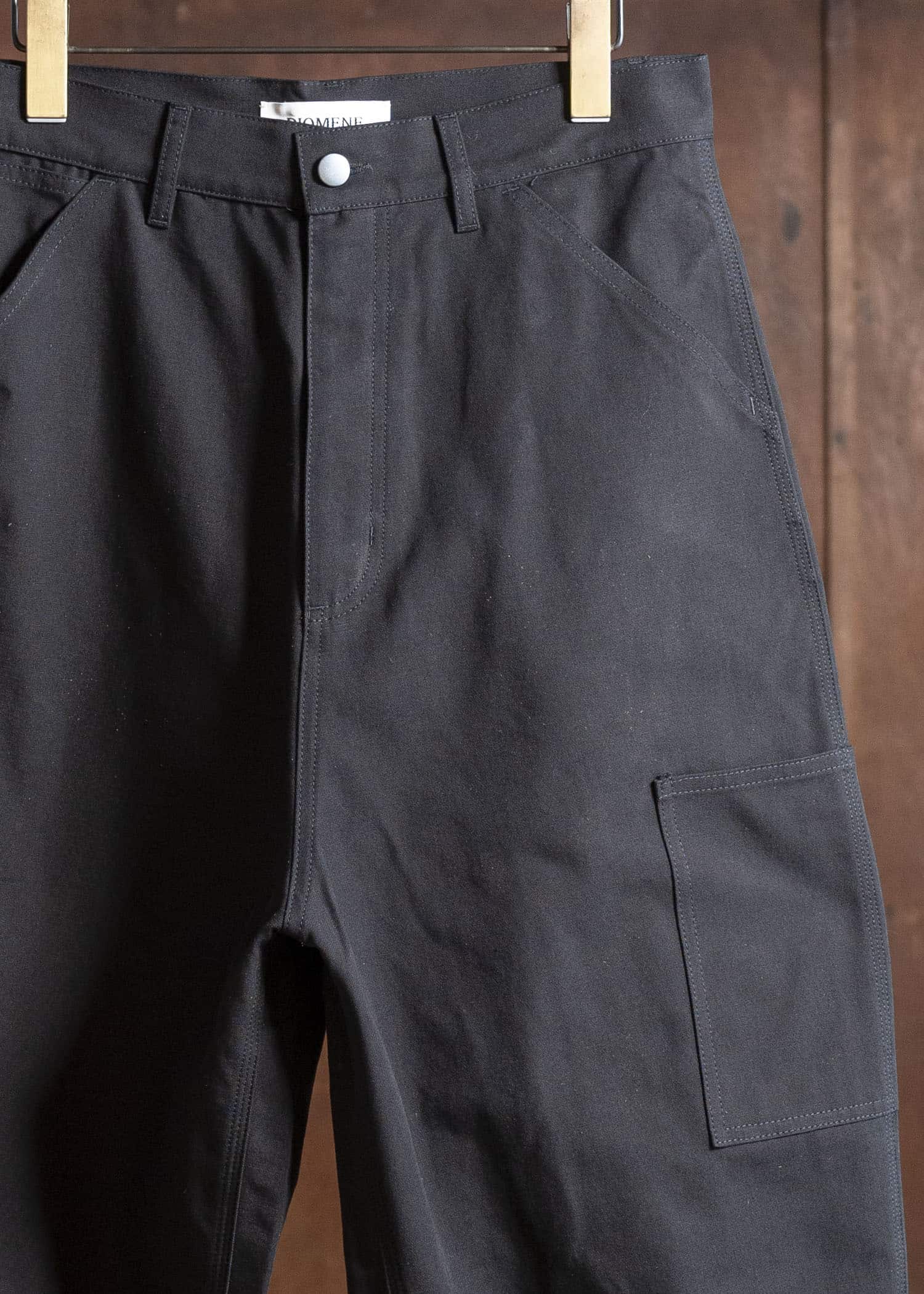 DIOMENE PIERRE WIDE PANEL TROUSERS 15 METEORITE DDM-PL-0015 / DDM CANVAS2