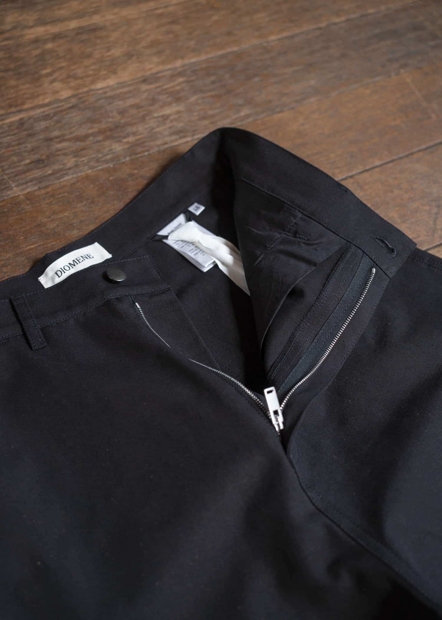 DIOMENE PIERRE WIDE PANEL TROUSERS 15 METEORITE DDM-PL-0015 / DDM CANVAS2