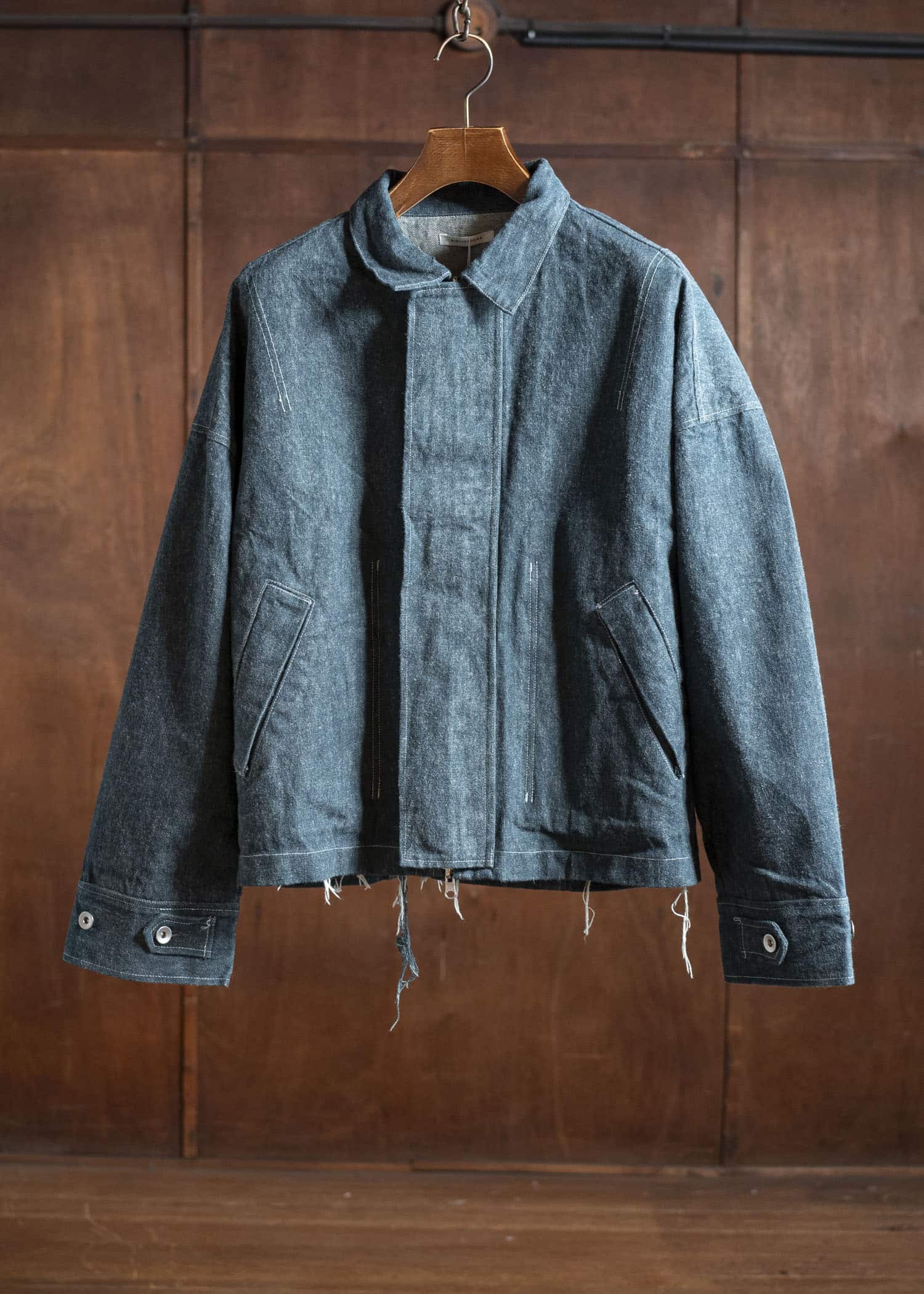 BIBLIOTHERK BR-OT04-AW25 REVERSIBLE JACKET AOSABI