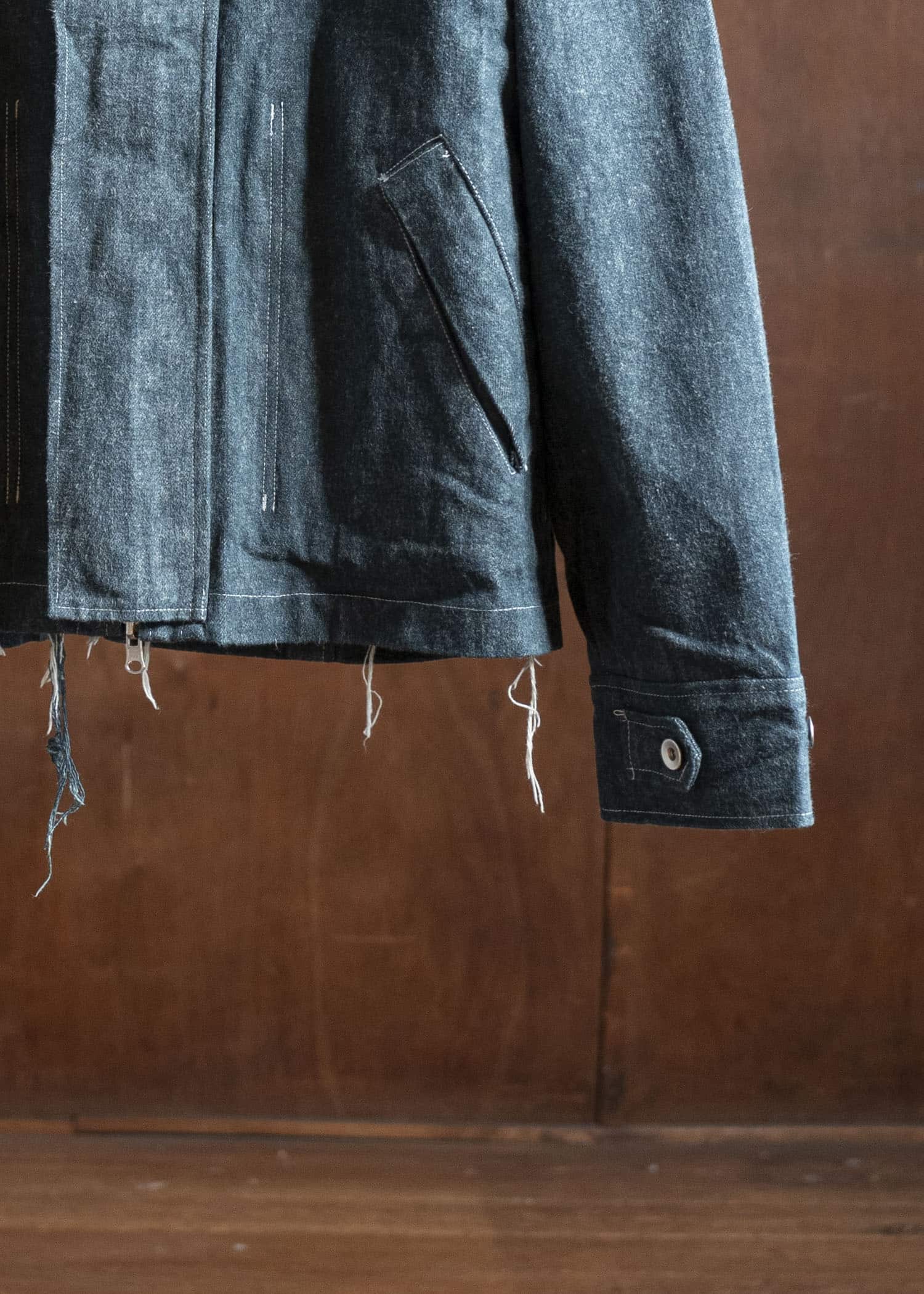 BIBLIOTHERK BR-OT04-AW25 REVERSIBLE JACKET AOSABI