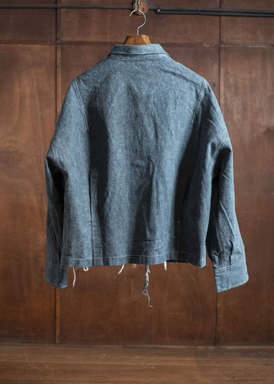 BIBLIOTHERK BR-OT04-AW25 REVERSIBLE JACKET AOSABI