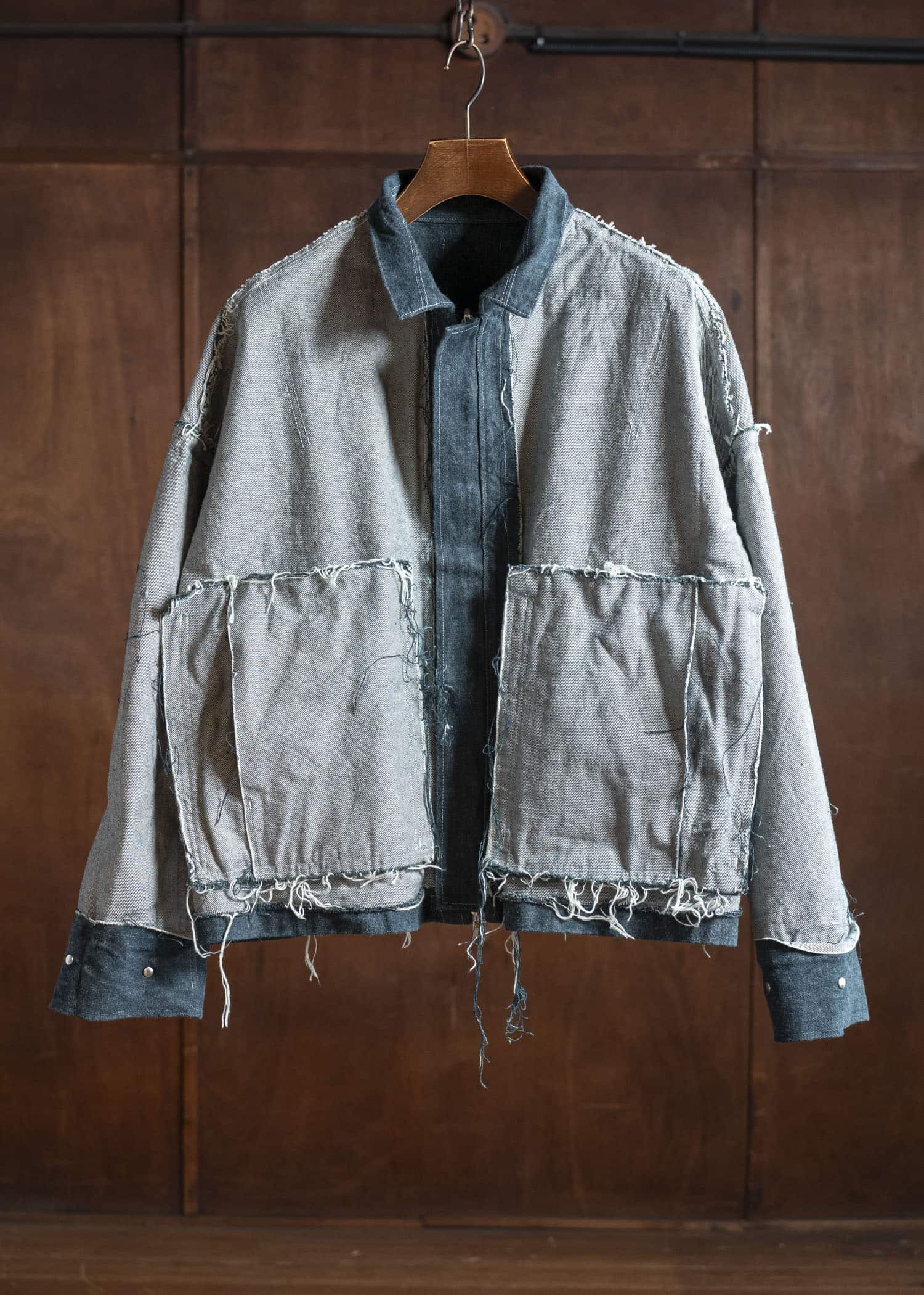 BIBLIOTHERK BR-OT04-AW25 REVERSIBLE JACKET AOSABI