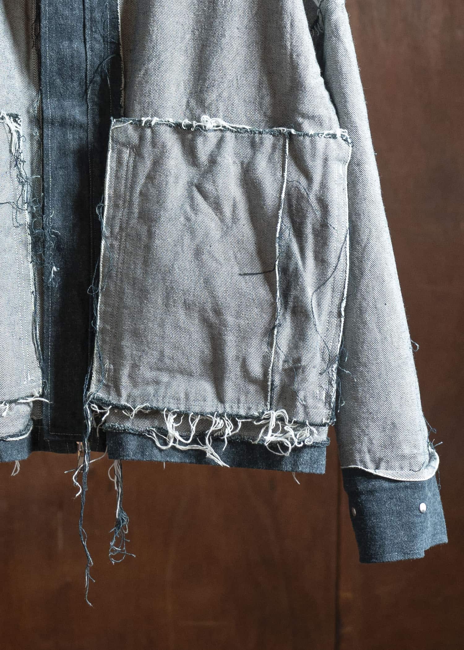 BIBLIOTHERK BR-OT04-AW25 REVERSIBLE JACKET AOSABI