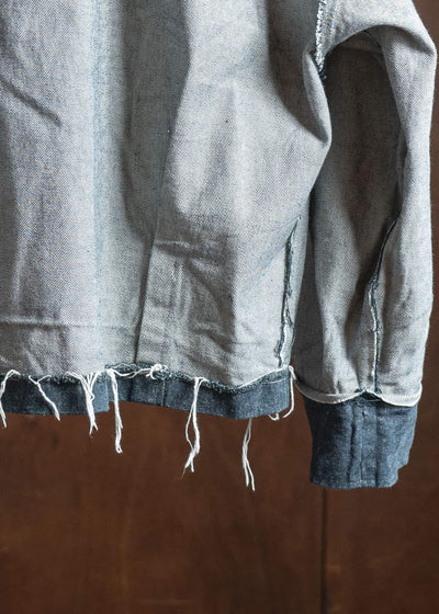 BIBLIOTHERK BR-OT04-AW25 REVERSIBLE JACKET AOSABI