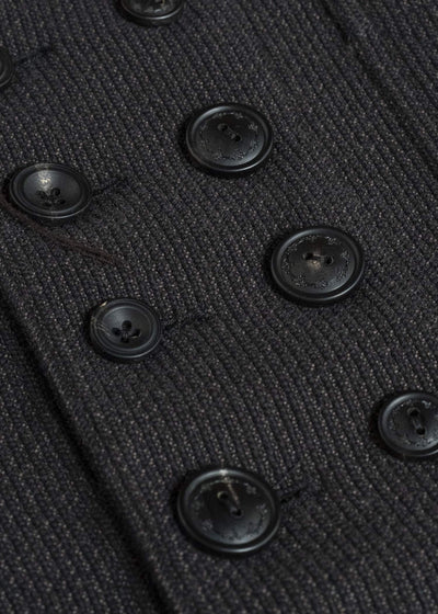 Professor.E STAND COLLAR DB BLAZER STRIPE 26FW-PE-JKT-03