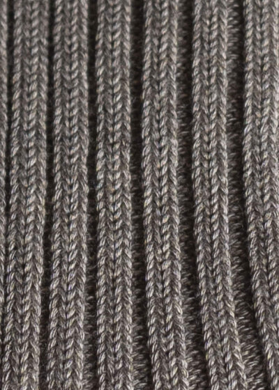 yahae Organic Cotton Yak Ribbed Socks Green