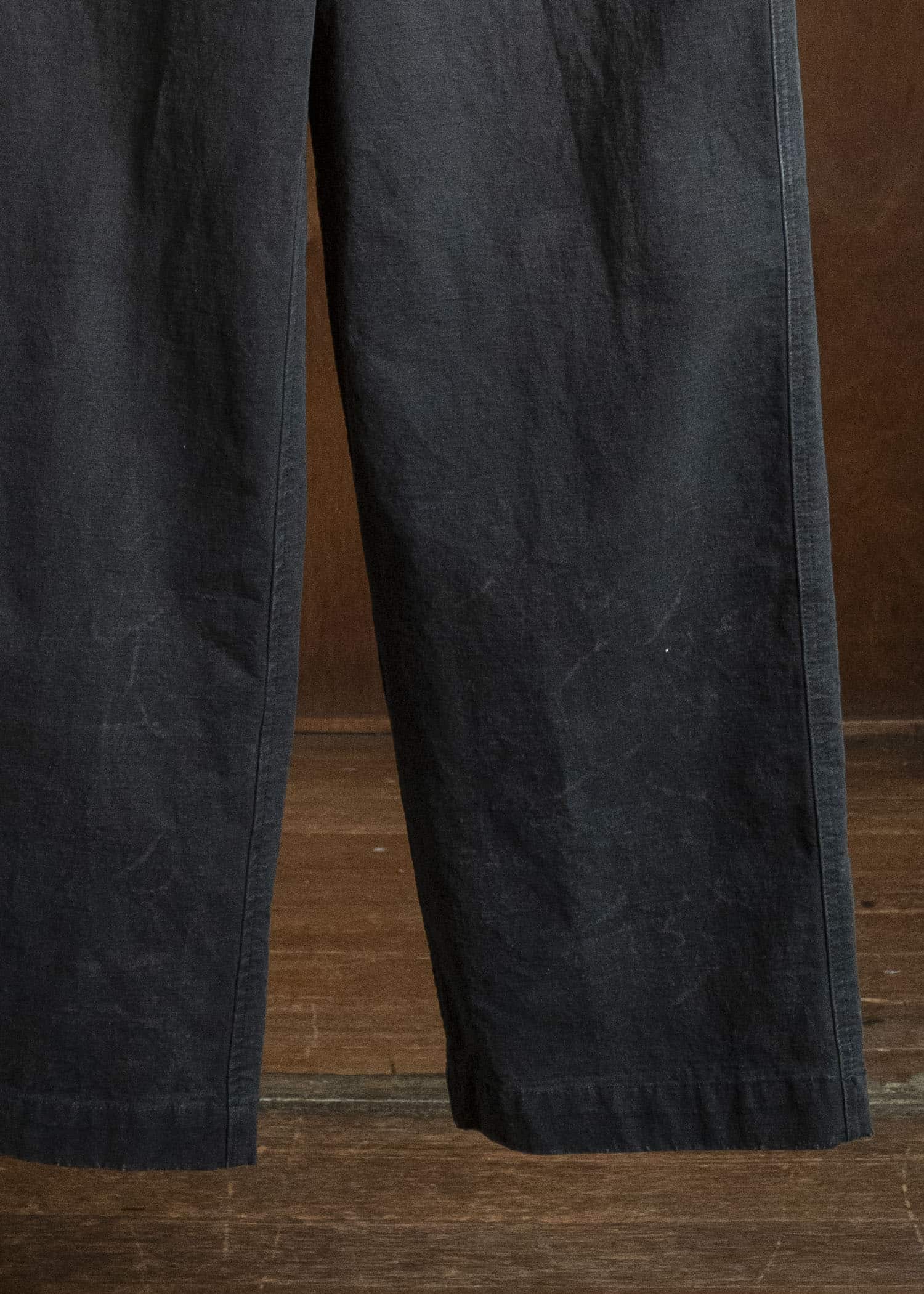 Professor.E FIREFIGHTER WORK PANTS WASHED BLACK 26FW-PE-TRL-06