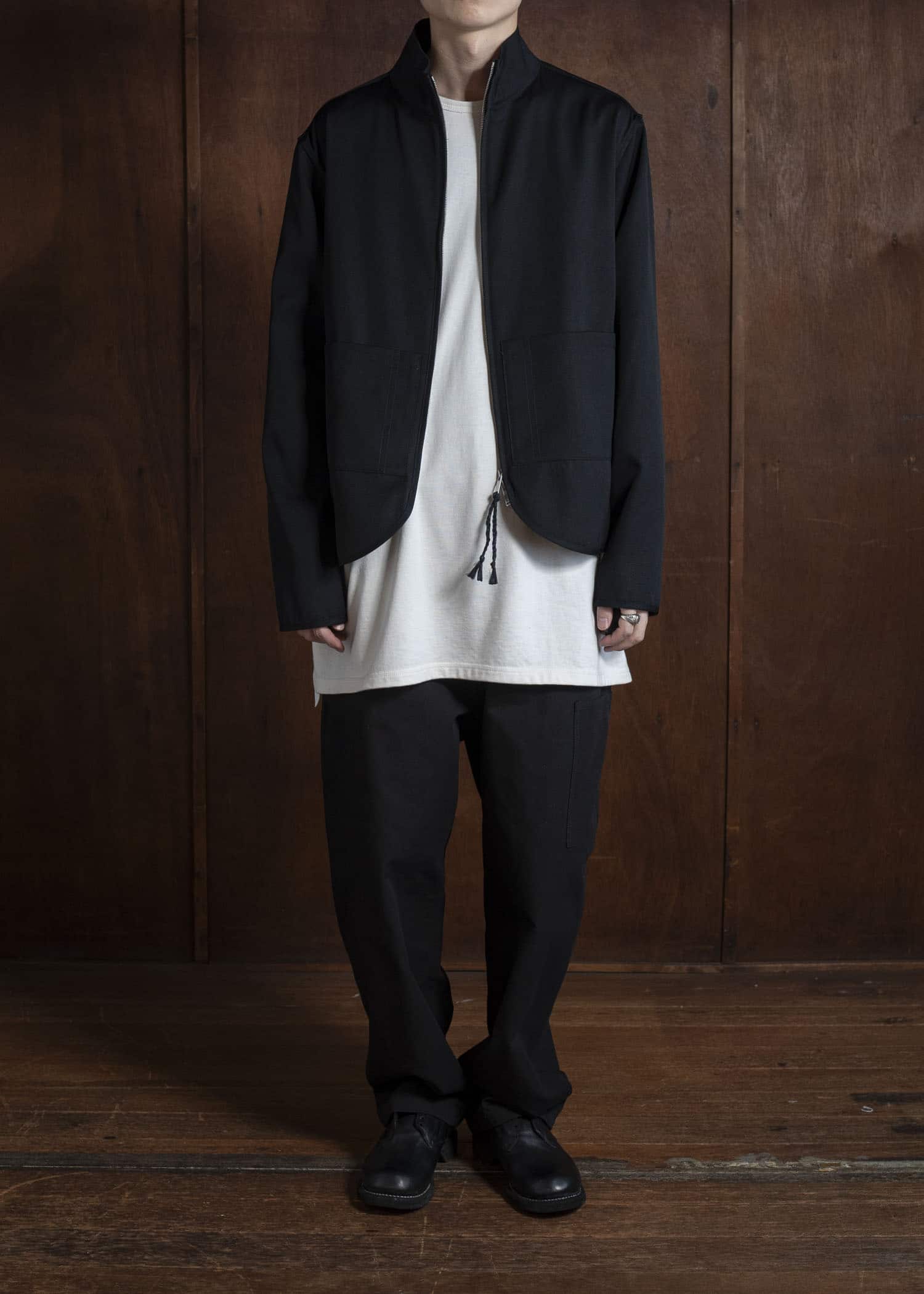 DIOMENE SID ZIP-UP SHIRT JACKET 15 METEORITE DDM-CL - 0016 / DDM FOGGIA