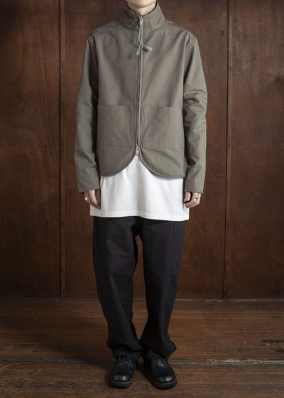 DIOMENE SID ZIP-UP SHIRT JACKET 04 CANTEEN DDM-CL - 0016 / DDM CANVAS2
