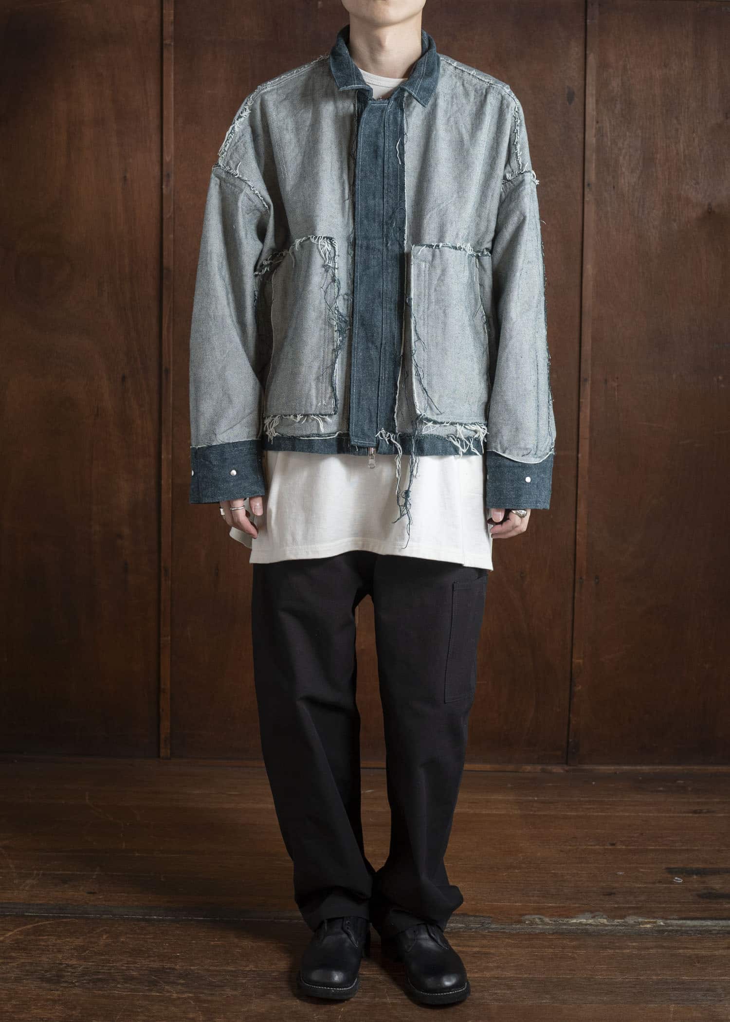 BIBLIOTHERK BR-OT04-AW25 REVERSIBLE JACKET AOSABI