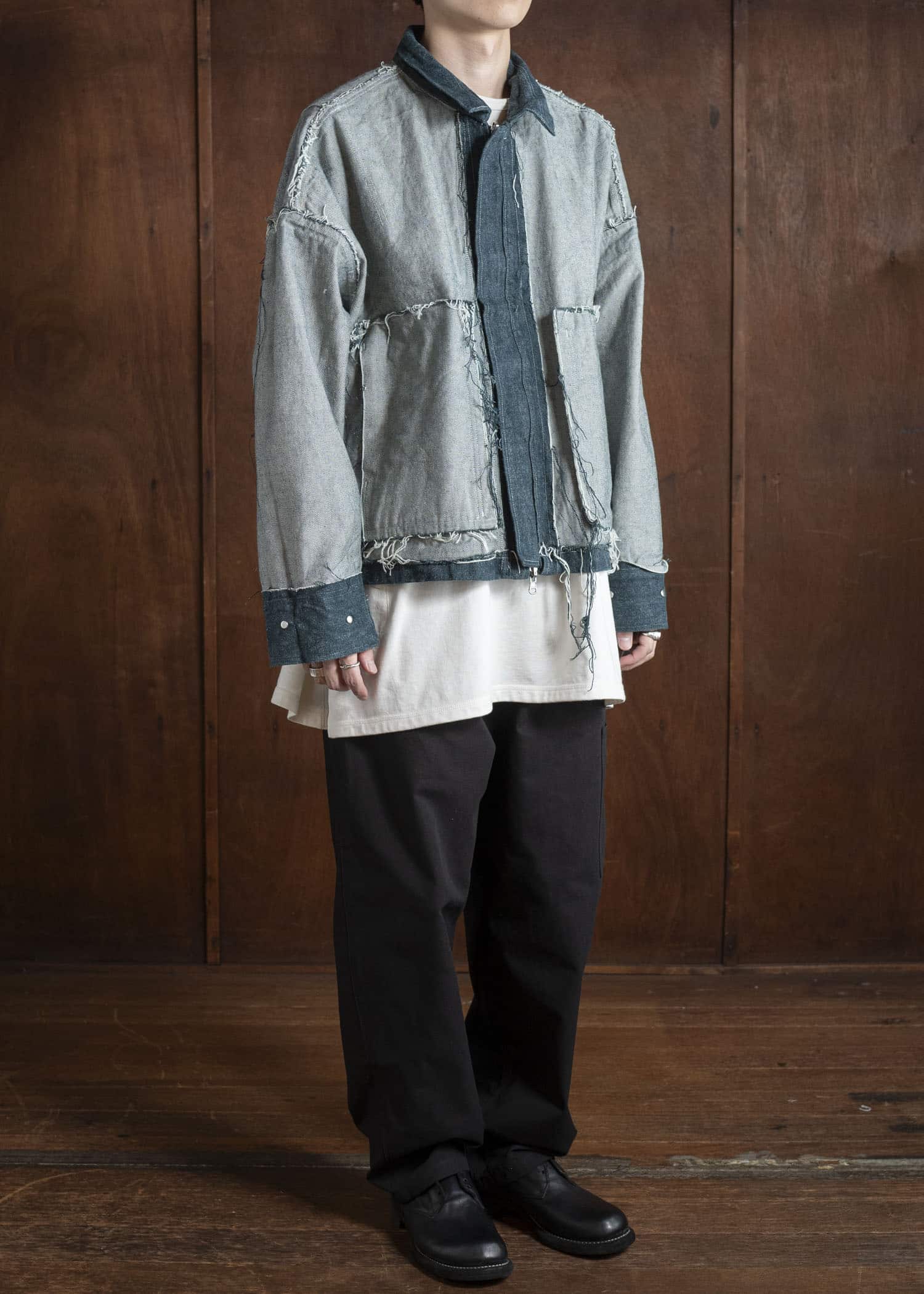 BIBLIOTHERK BR-OT04-AW25 REVERSIBLE JACKET AOSABI