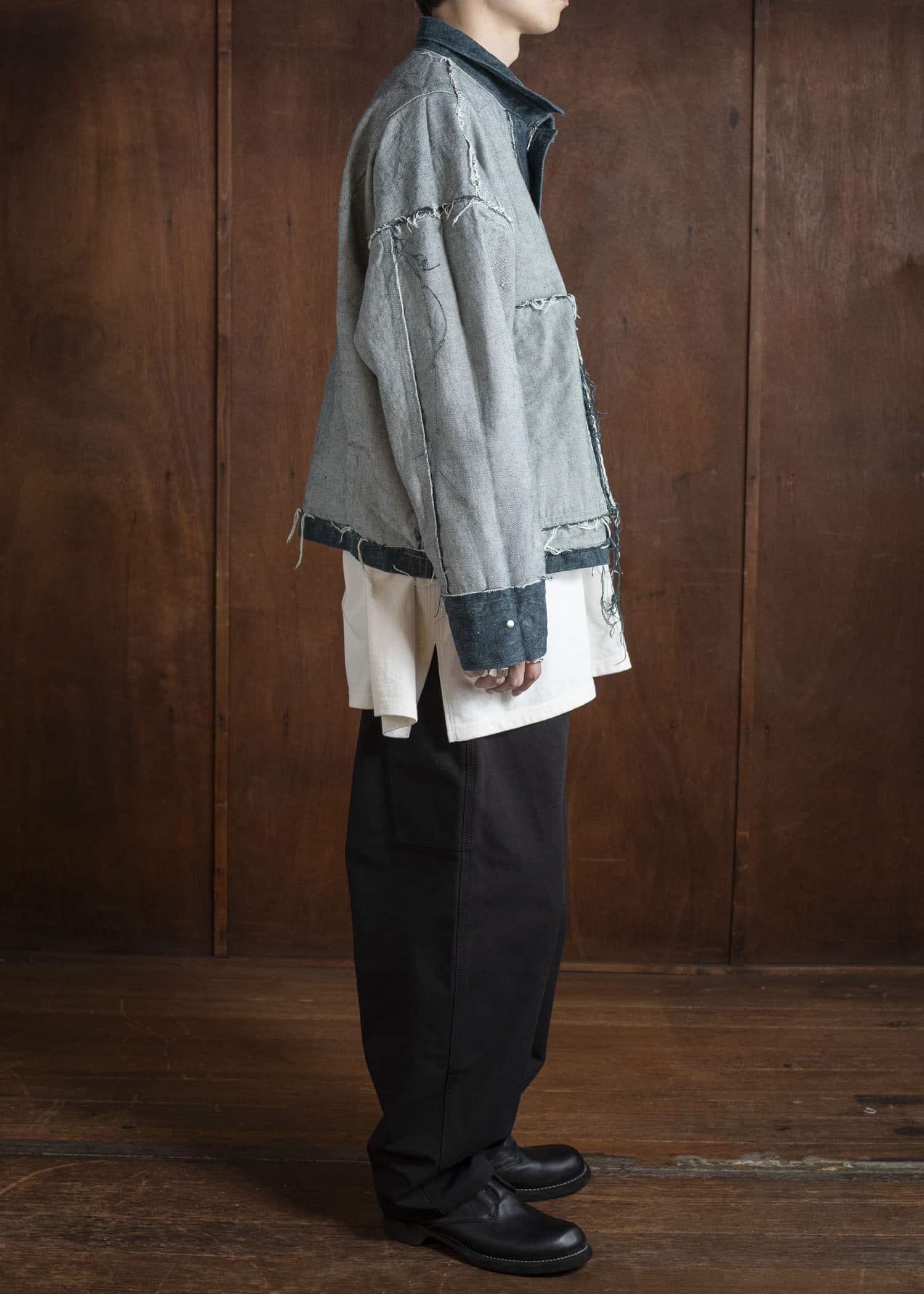 BIBLIOTHERK BR-OT04-AW25 REVERSIBLE JACKET AOSABI