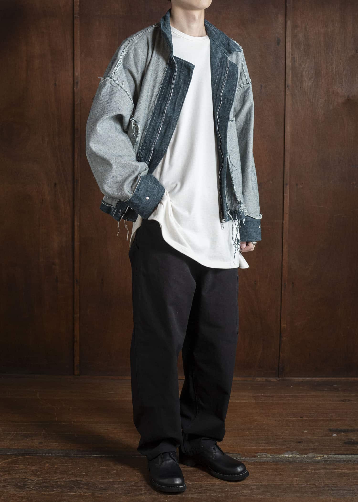 BIBLIOTHERK BR-OT04-AW25 REVERSIBLE JACKET AOSABI