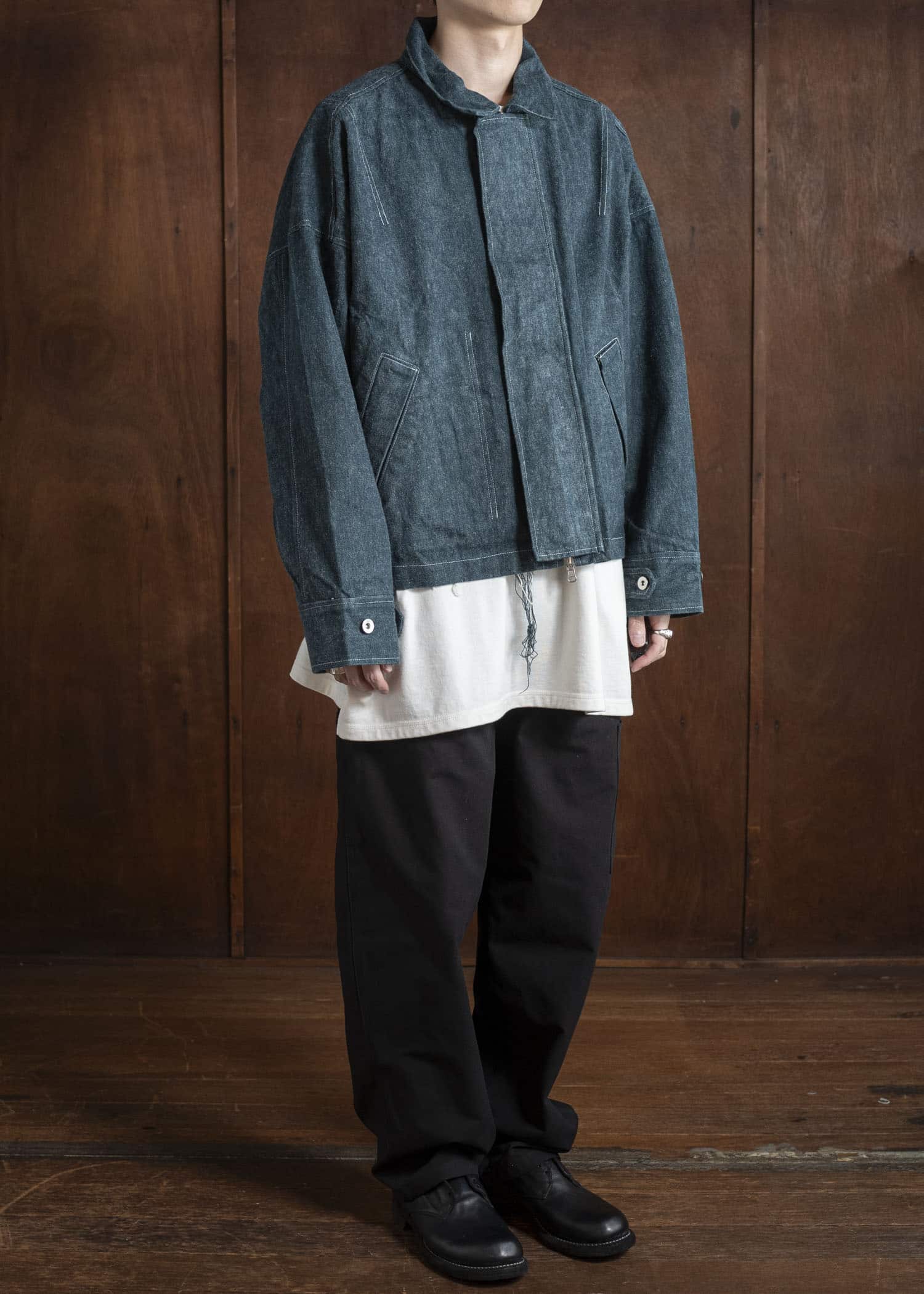 BIBLIOTHERK BR-OT04-AW25 REVERSIBLE JACKET AOSABI