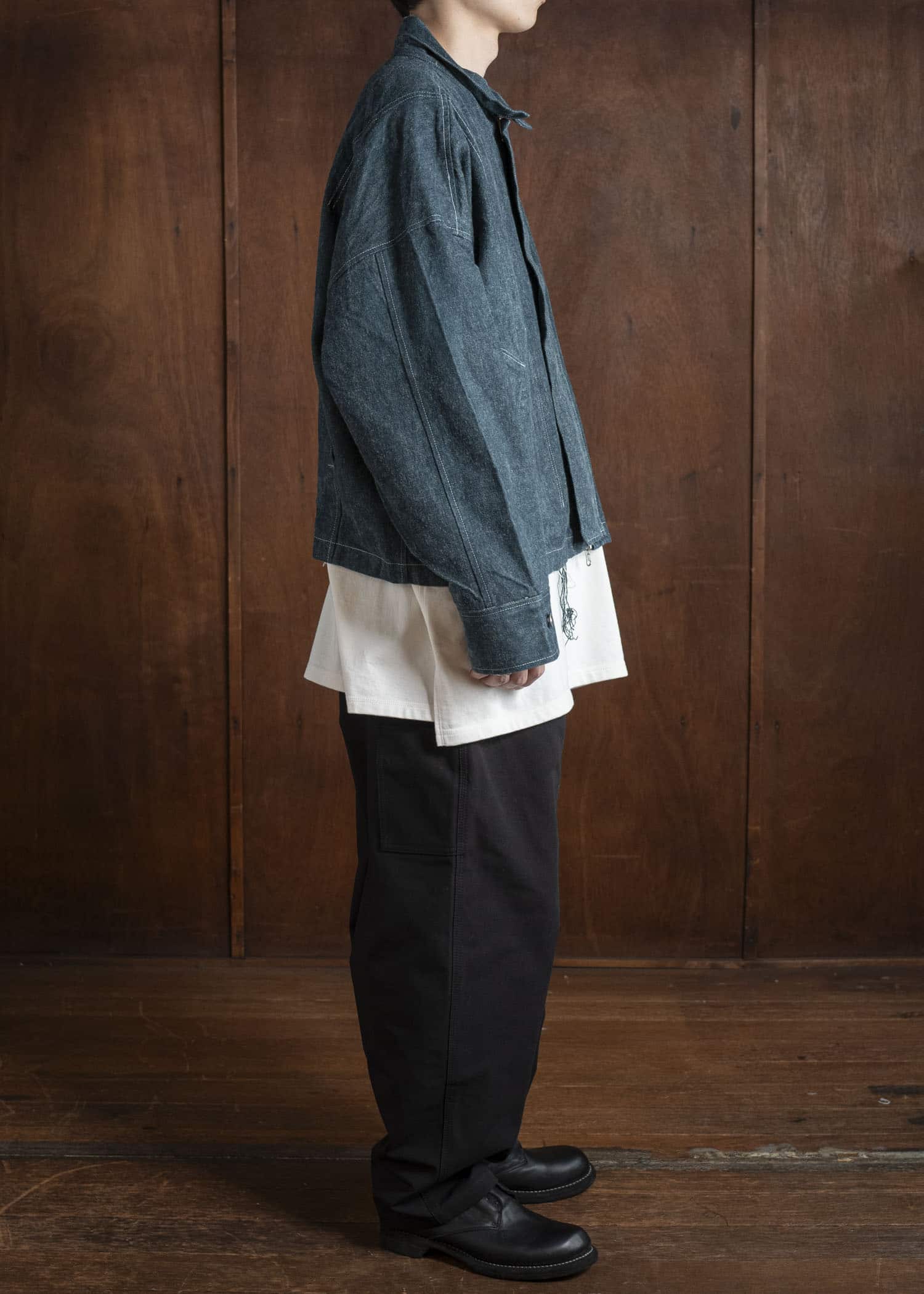 BIBLIOTHERK BR-OT04-AW25 REVERSIBLE JACKET AOSABI