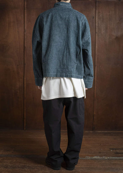 BIBLIOTHERK BR-OT04-AW25 REVERSIBLE JACKET AOSABI