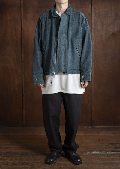 BIBLIOTHERK BR-OT04-AW25 REVERSIBLE JACKET AOSABI