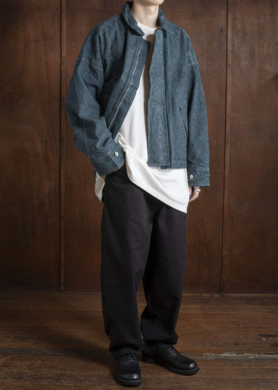 BIBLIOTHERK BR-OT04-AW25 REVERSIBLE JACKET AOSABI