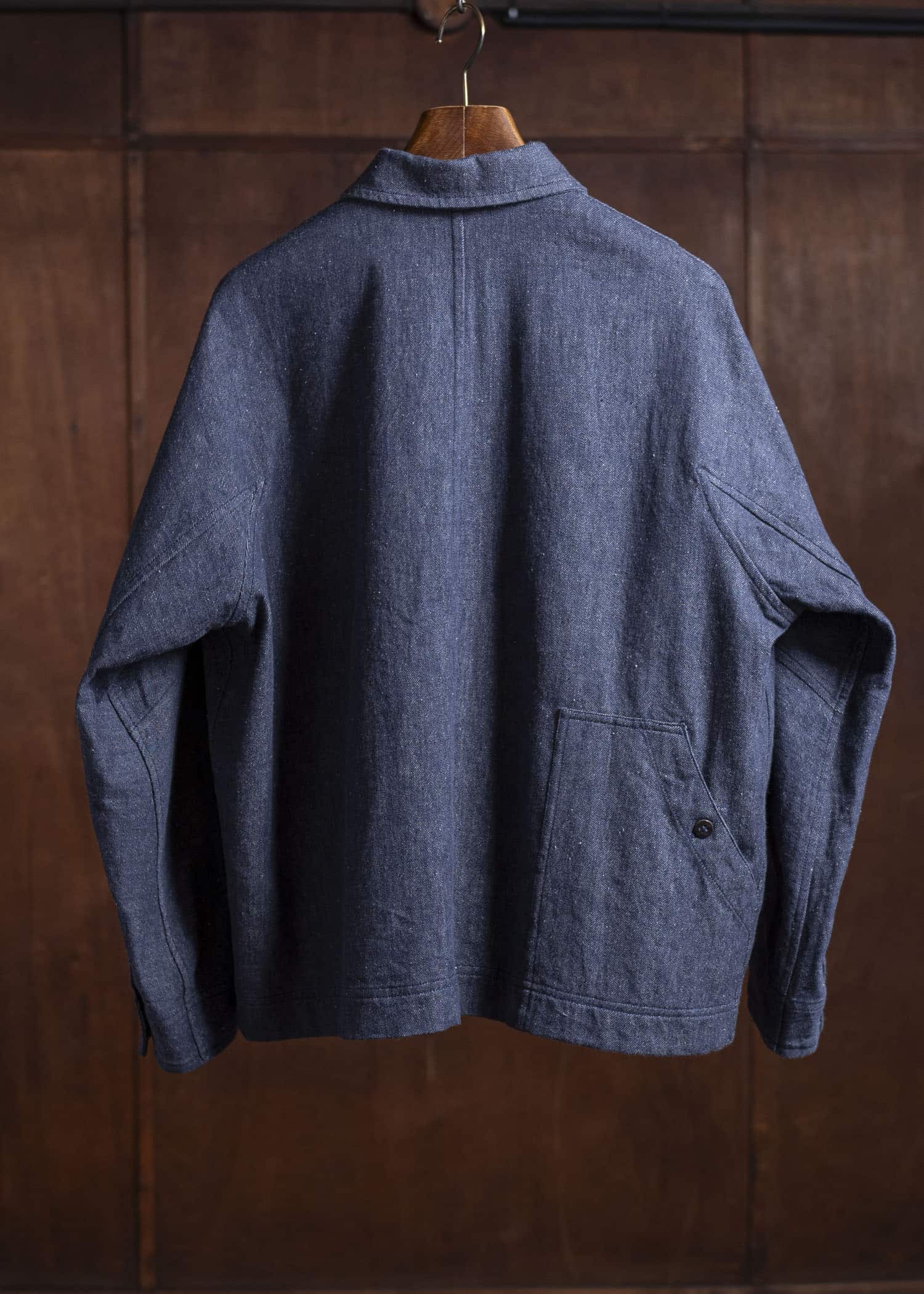 Jurgen Lehl Cardi Denim Blouson Navy J0551FJM351