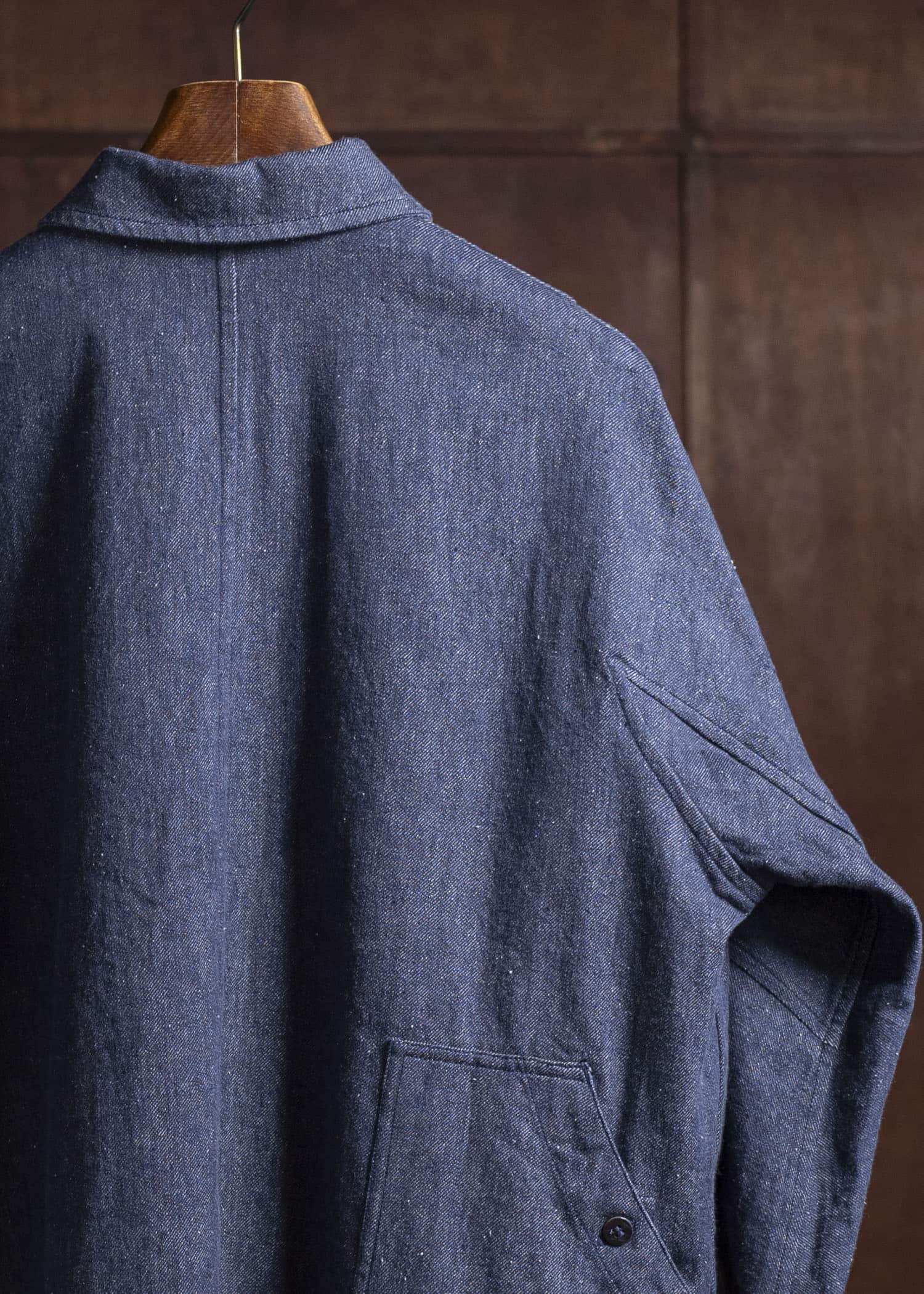Jurgen Lehl Cardi Denim Blouson Navy J0551FJM351