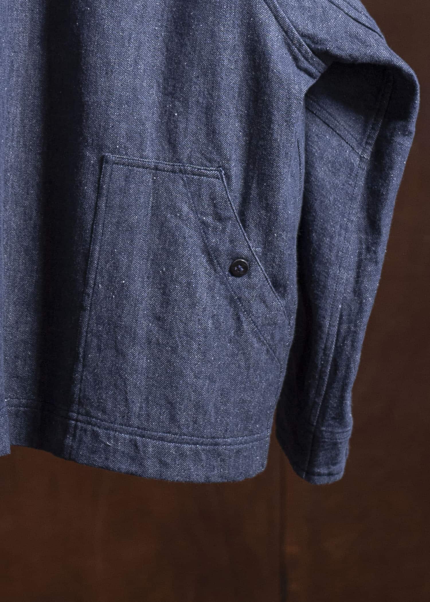 Jurgen Lehl Cardi Denim Blouson Navy J0551FJM351