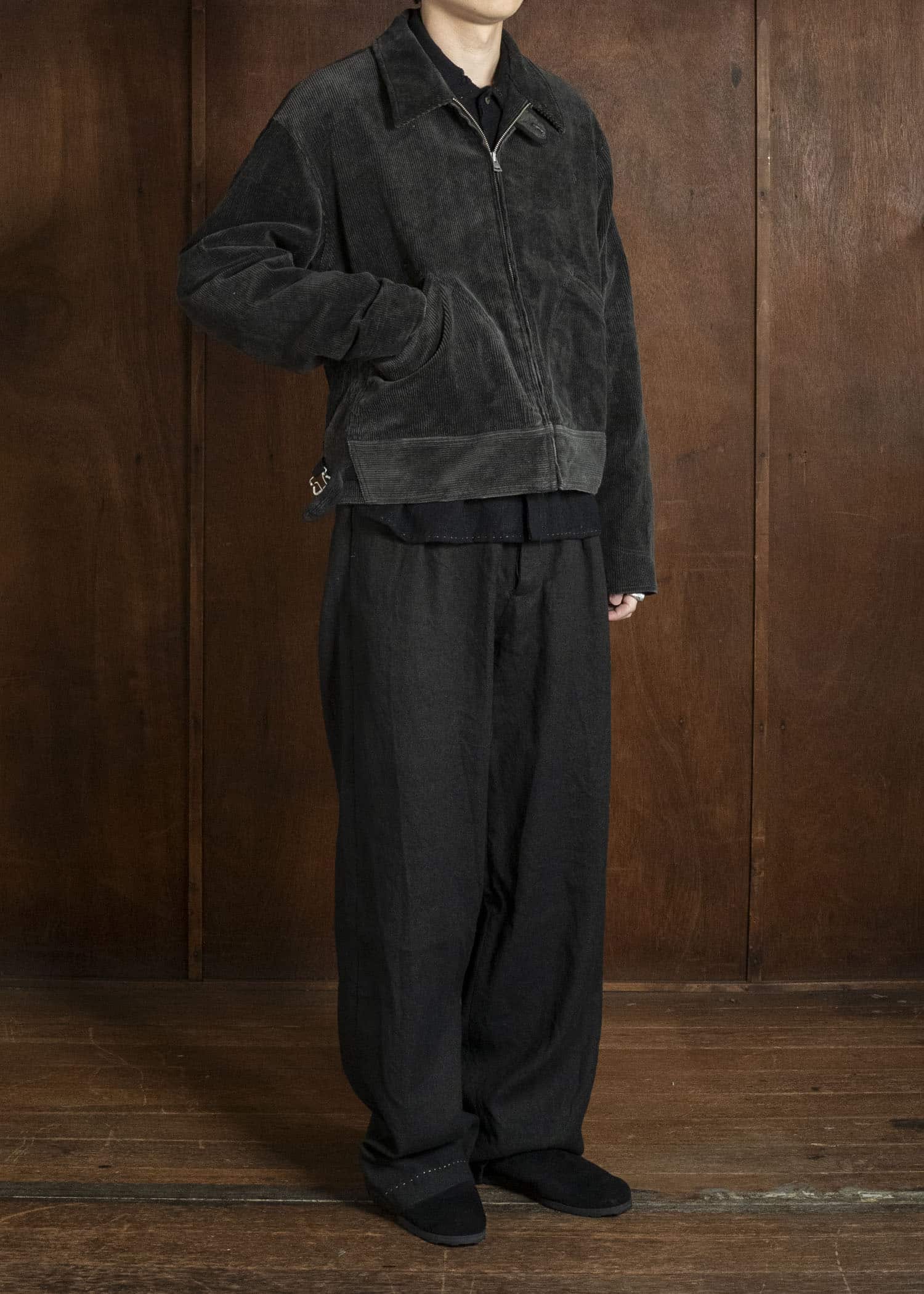 PAL VINTAGE SALT&PEPPER WORK PANTS / CIRCA 1930-1940 PAL-US-PT-11