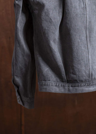 YOKO SAKAMOTO Pleats BlouseYS-25SS-16-SUMI INK