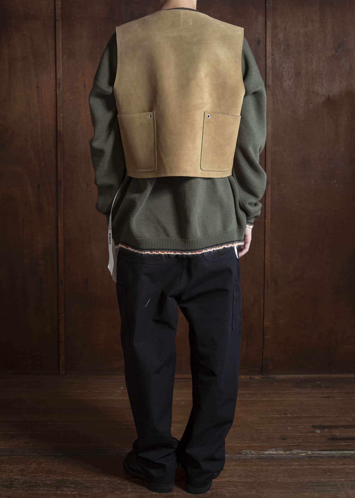 DIOMENE WAYNE LEATHER WAISTCOAT 06 COPPER DDM-GL - 0007 / DDM PELLE