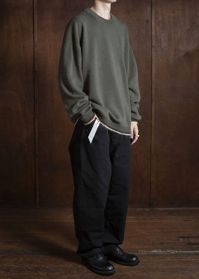 DIOMENE KYLE TRIMMED SWEATER 10 RAW UMBER DDM-KG - 0006 / DDM CAN