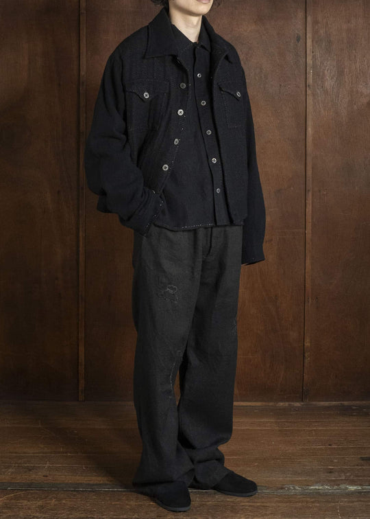 PAL VINTAGE SALT&PEPPER WORK PANTS / CIRCA 1930-1940 PAL-US-PT-11-PRO