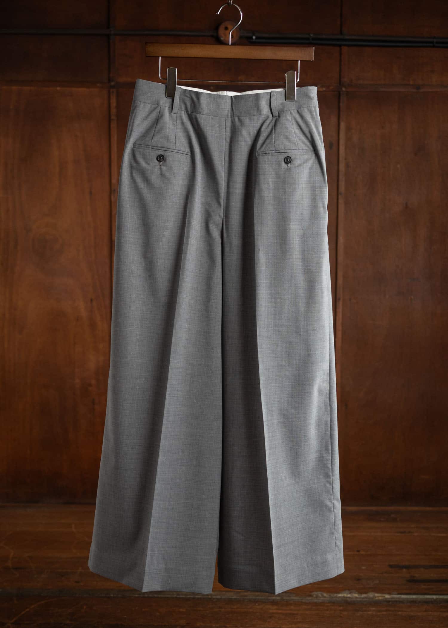 HED MAYNER ヘドメイナー21SS WIDE PLEATED PANT