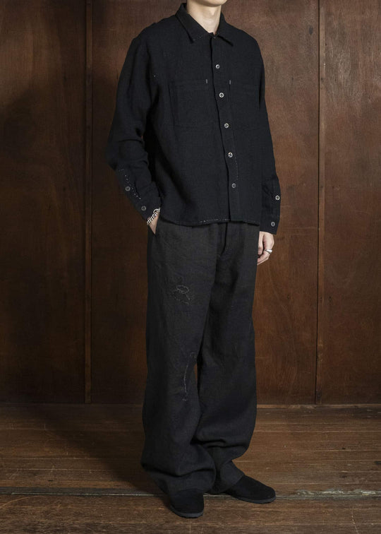 PAL VINTAGE DISTRESSED WORK SHIRT / CIRCA 1950 / USA PAL-US-SH-01