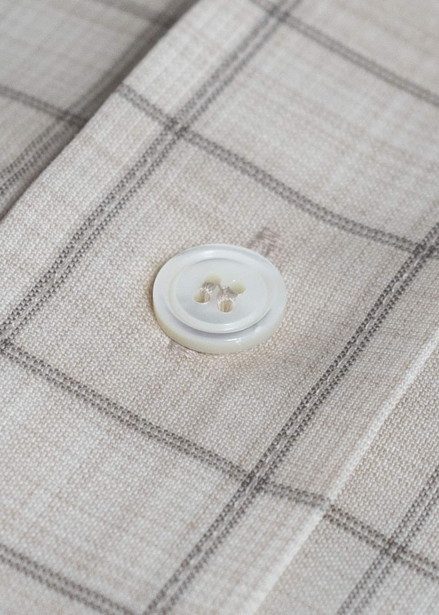 HED MAYNER BONDED FRONT SHIRT HB208-262-MEDIUM BEIGE HMMB60027A- HB208