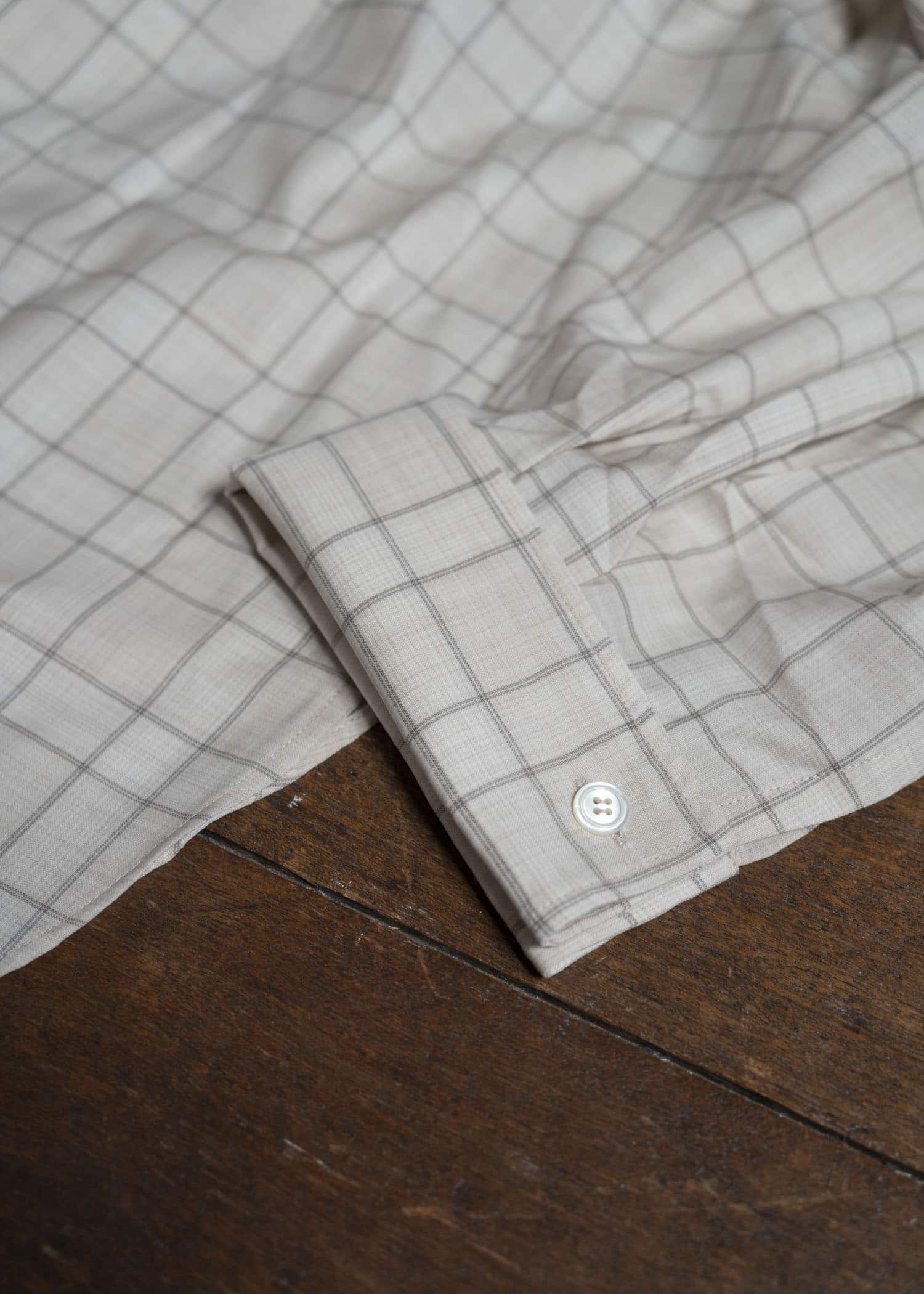 HED MAYNER BONDED FRONT SHIRT HB208-262-MEDIUM BEIGE HMMB60027A- HB208