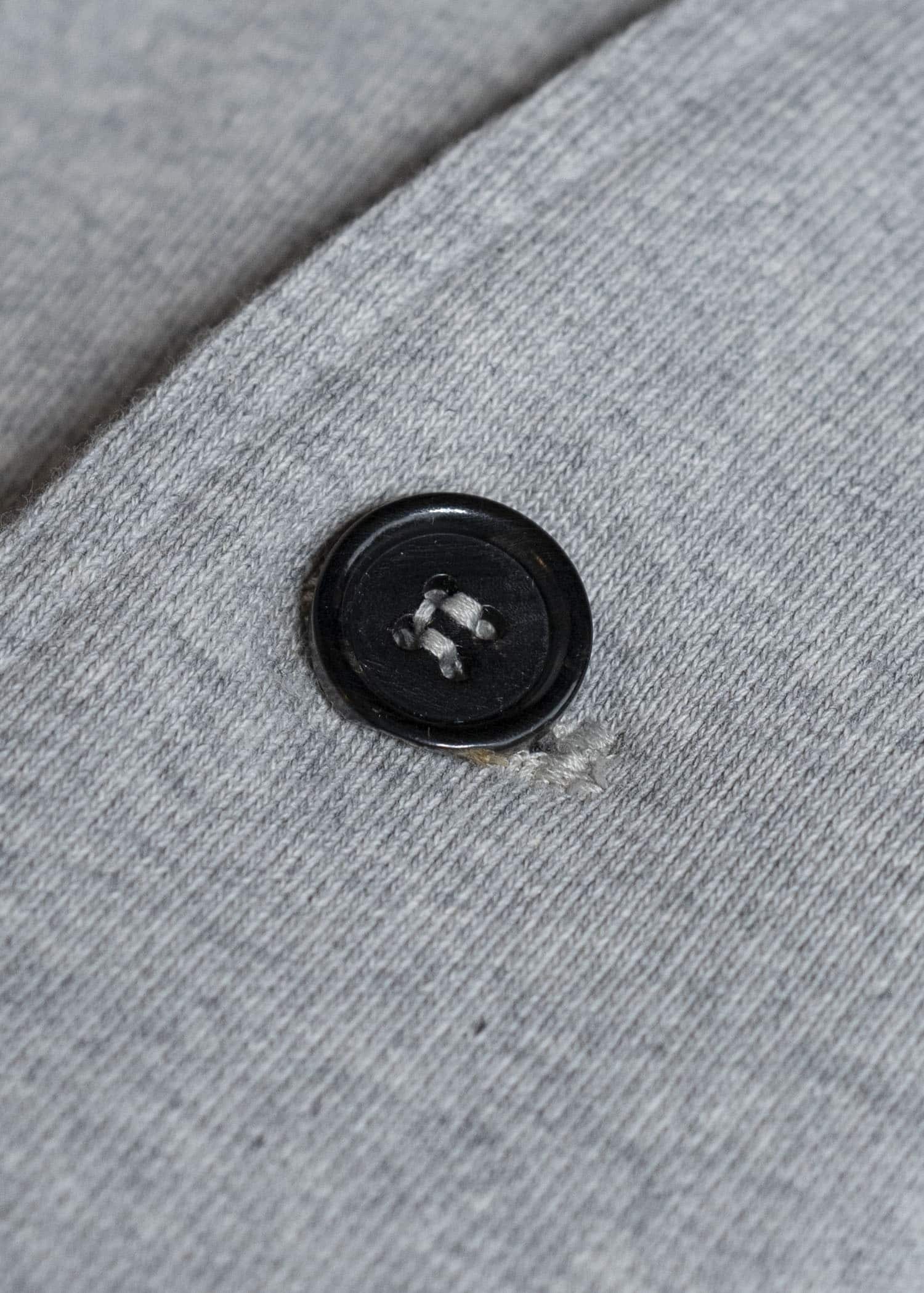 HED MAYNER EMBROIDERED SWEATSHIRT HB211B-030- MEDIUM GREY HMMB72026T- HB211B