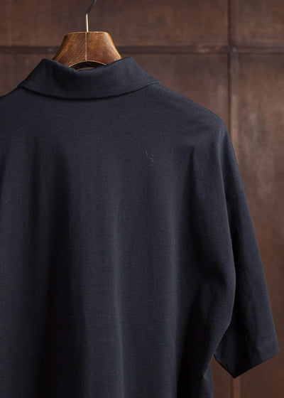 YOKO SAKAMOTO Big PoloYS-25SS-89-BLACK