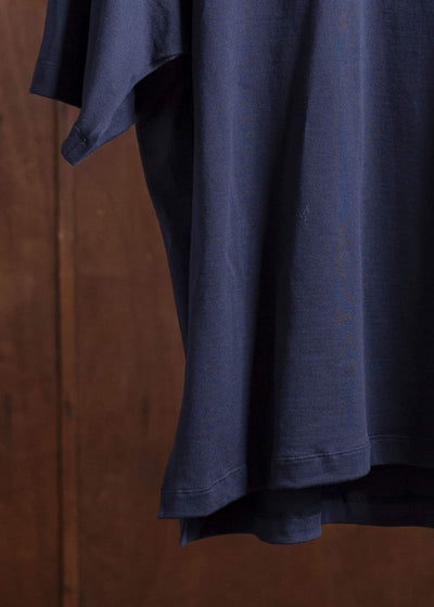 YOKO SAKAMOTO Big PoloYS-25SS-89-NAVY