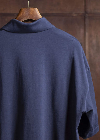 YOKO SAKAMOTO Big PoloYS-25SS-89-NAVY