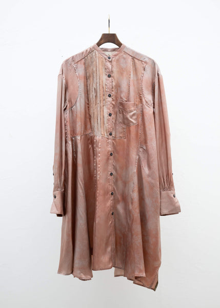 ZIGGY CHEN HIGH-LOW HEM SHIRTDRESS