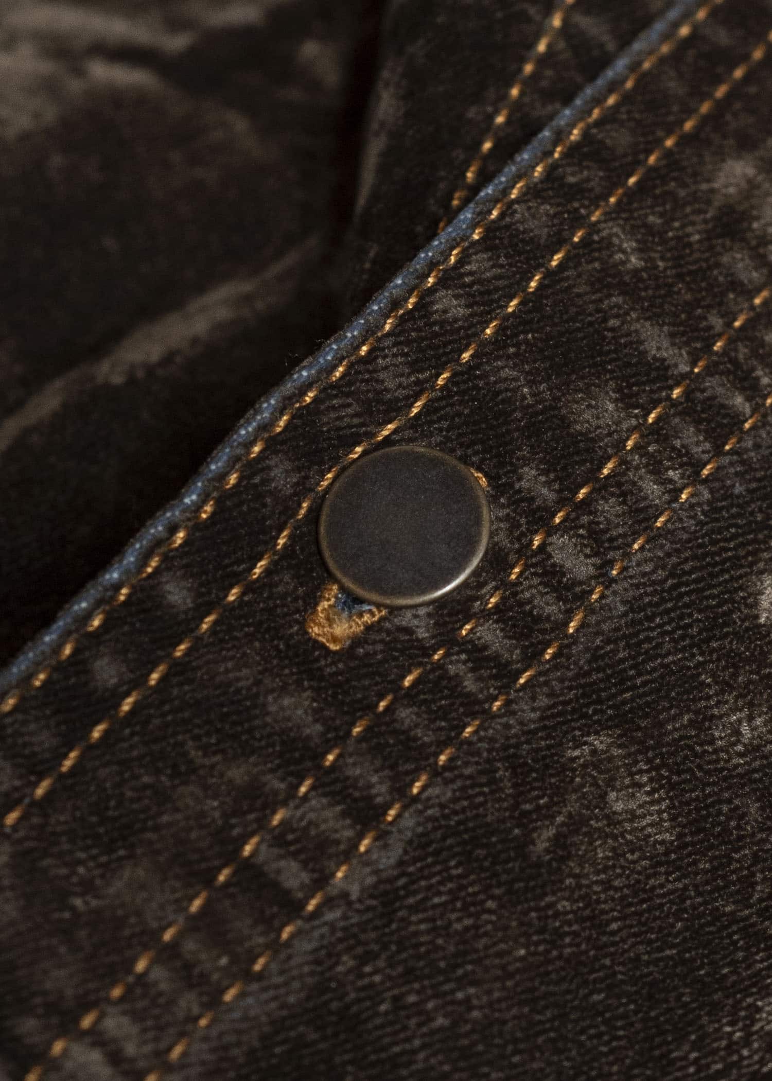 HED MAYNER DENIM SHIRT HB200-310-MEDIUM GREEN HMMB67034A- HB200