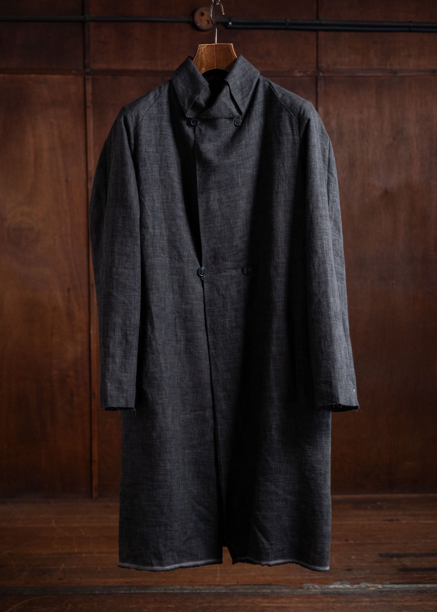 ma+ 23SS Selvedge Cotton Shirt Coat