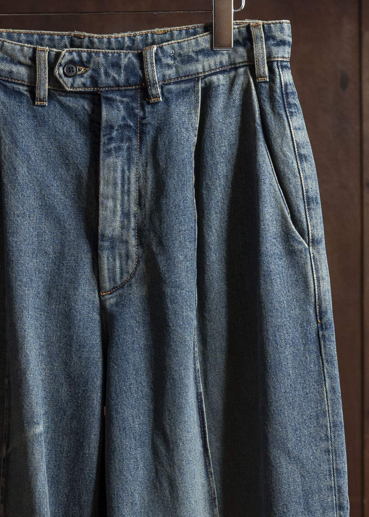 HED MAYNER DENIM PANTS H B251-402-DARK BLUE HMMB67035A- HB251